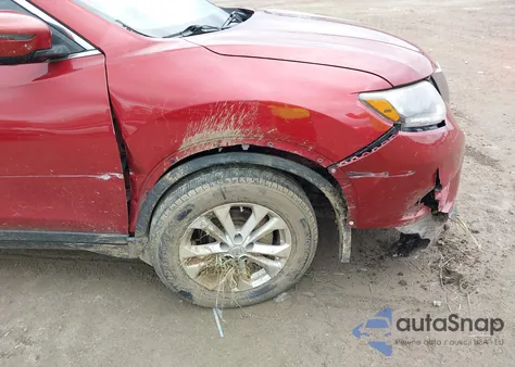 2016 Nissan Rogue Sv из США, поврежденный, VIN KNMAT2MV9GP593131